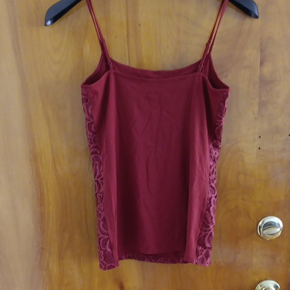 Ann Taylor Factory Red Embellished Sleeveless Camisole M NWT - Picture 2 of 4